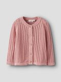 Product image thumbnail - KNITTED CARDIGAN, Misty Rose | 1