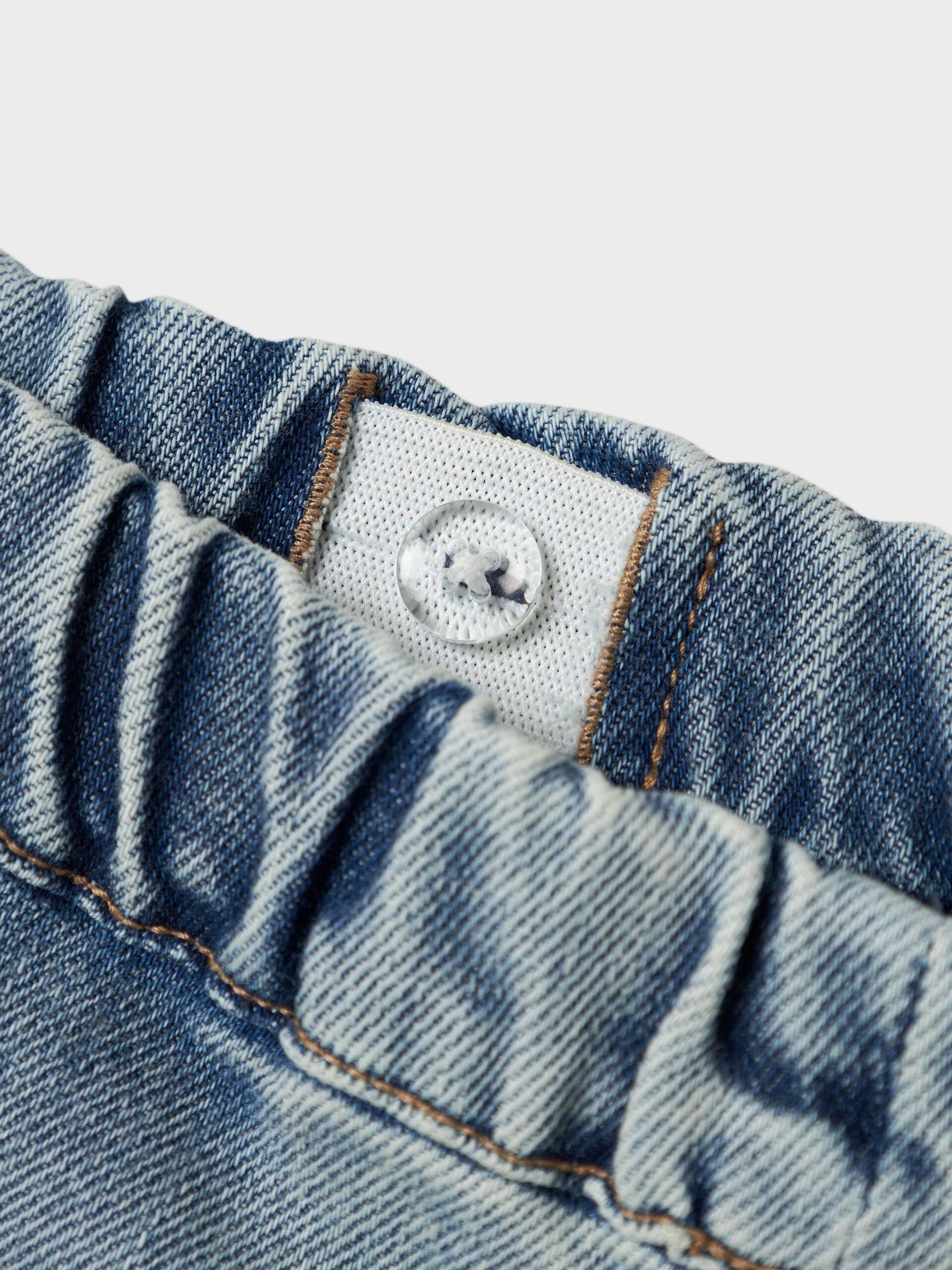 Carousel image - À COUPE BAGGY JEAN, Medium Blue Denim | 4