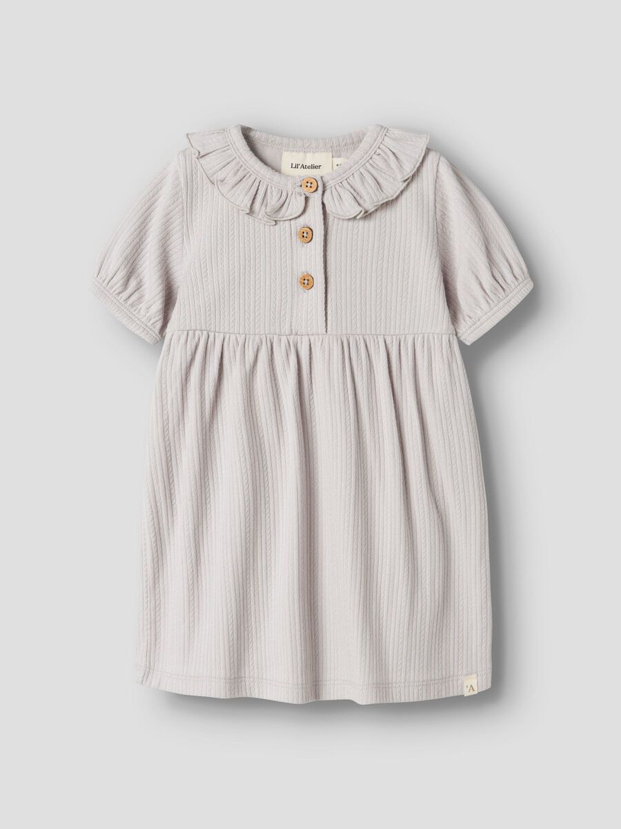 Product carousel image - ALGODÓN ORGÁNICO VESTIDO, Vapor Blue | 1
