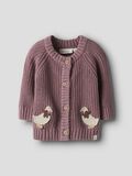Product image thumbnail - REGULAR FIT KNITTED CARDIGAN, Nostalgia Rose | 1