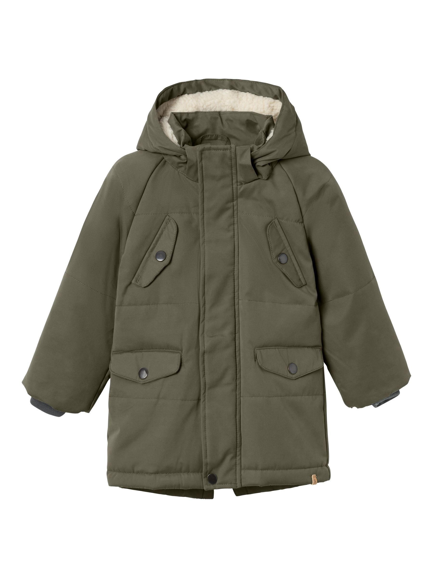WATERPROOF LONG JACKET - Toddler 92-128 | Boy | Grey | Lil WATERPROOF LONG JACKET - Toddler 92-128 | Boy | Grey | Lil