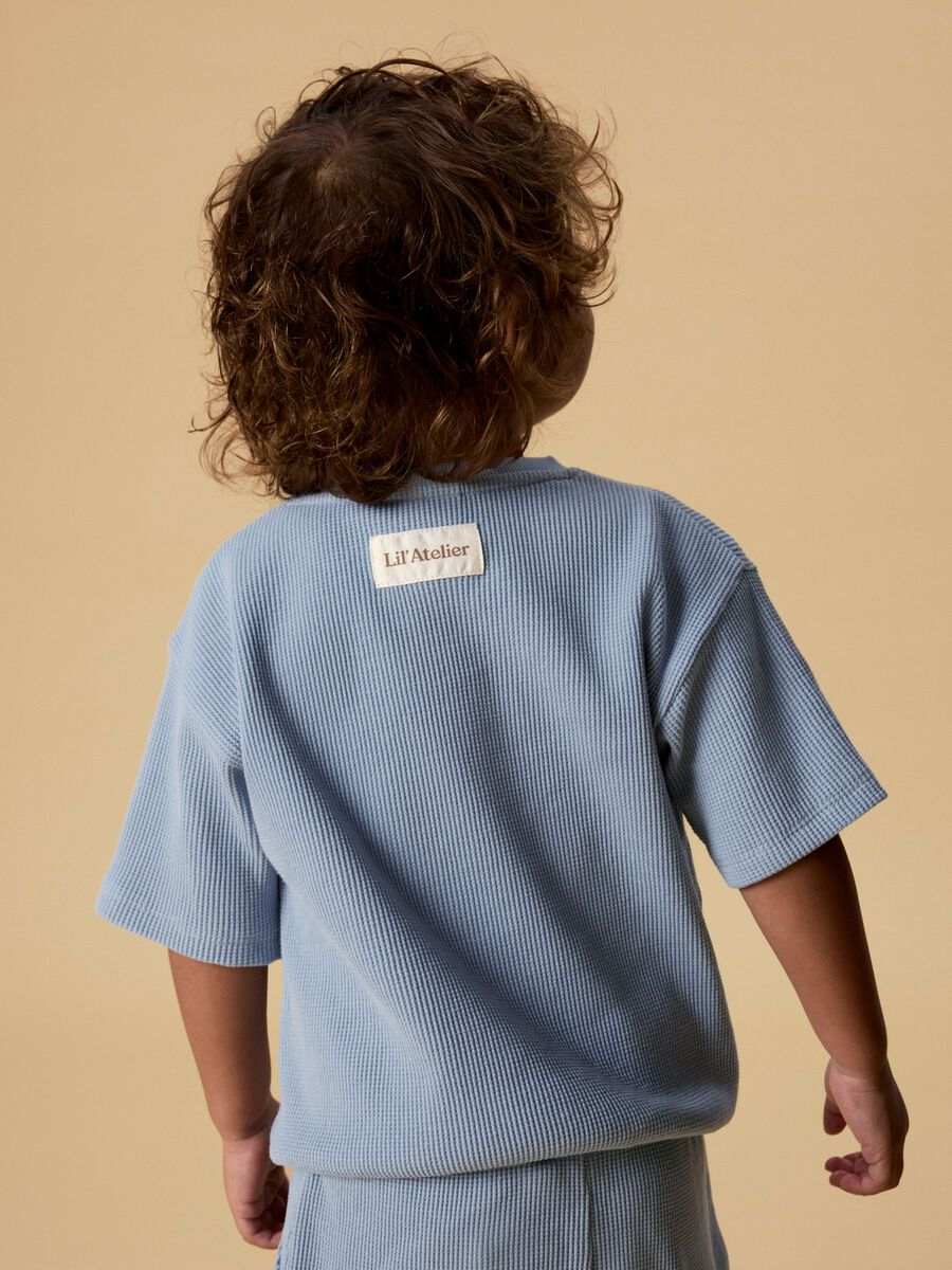 Product carousel image - &Agrave; MANCHES COURTES SWEAT-SHIRT, Dusty Blue | 2