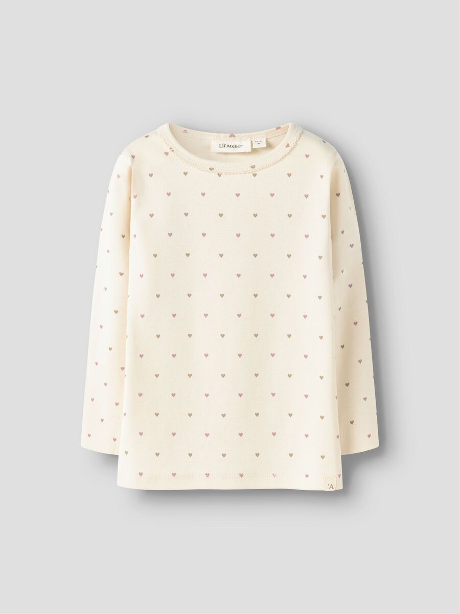 Carousel image - SLIM FIT OBERTEIL MIT LANGEN ÄRMELN, Turtledove | 1