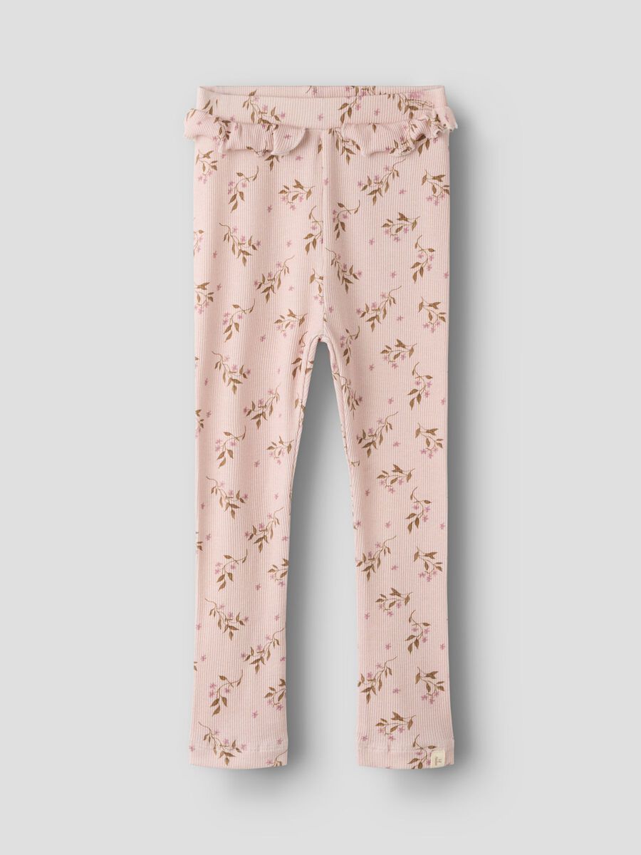 Carousel image - PRINTED LEGGINGS, Hushed Violet | 1