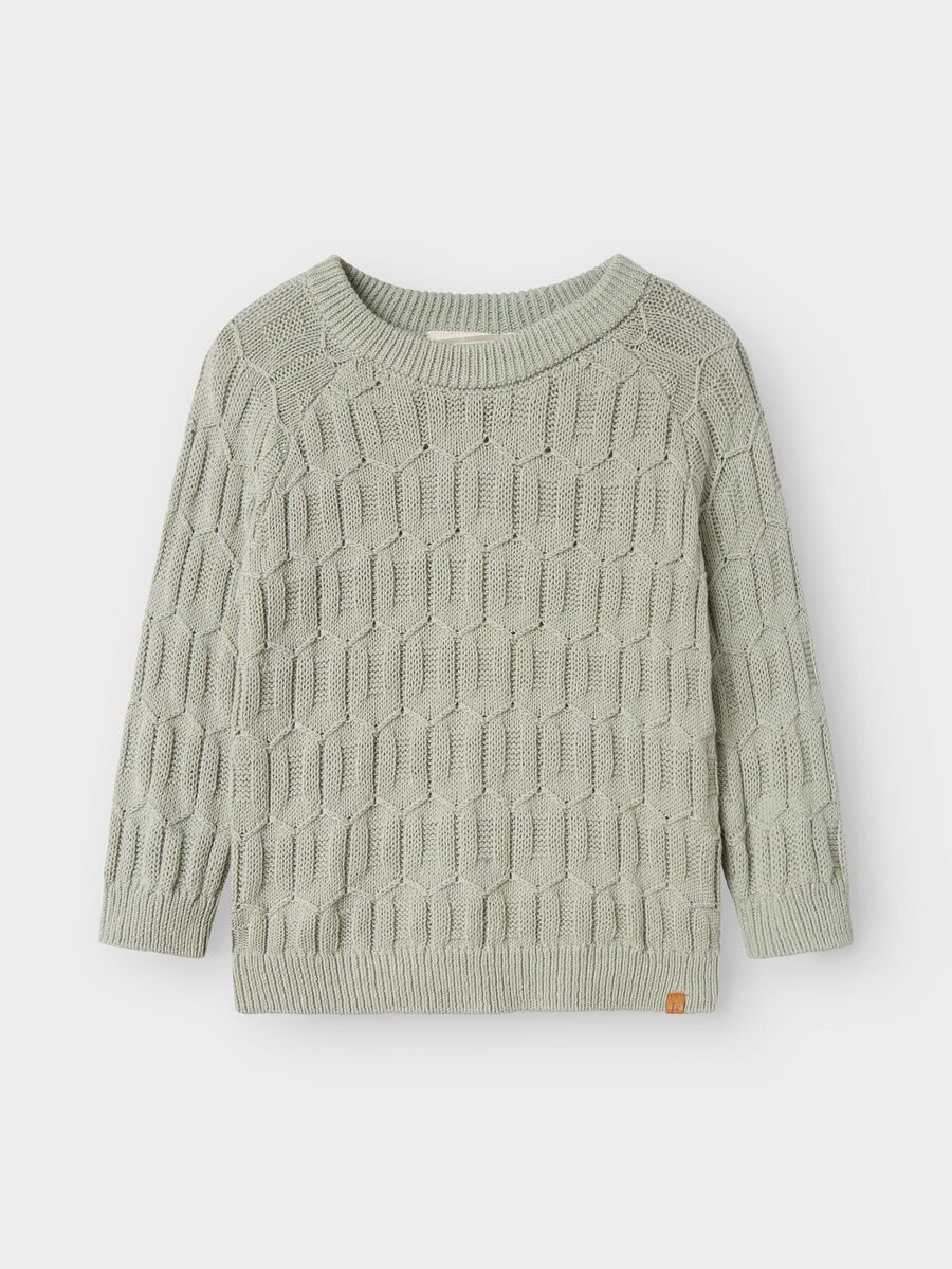 Carousel image - STRUCTURÉE PULL EN MAILLE, Pigeon | 1