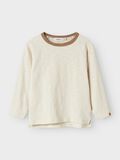 Product image thumbnail - LOOSE FIT TOP MET LANGE MOUWEN, Turtledove | 1