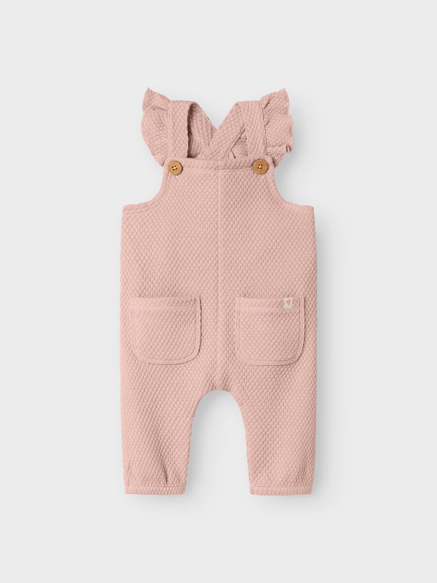 Carousel image - SWEAT OVERALLS, Cameo Rose | 1