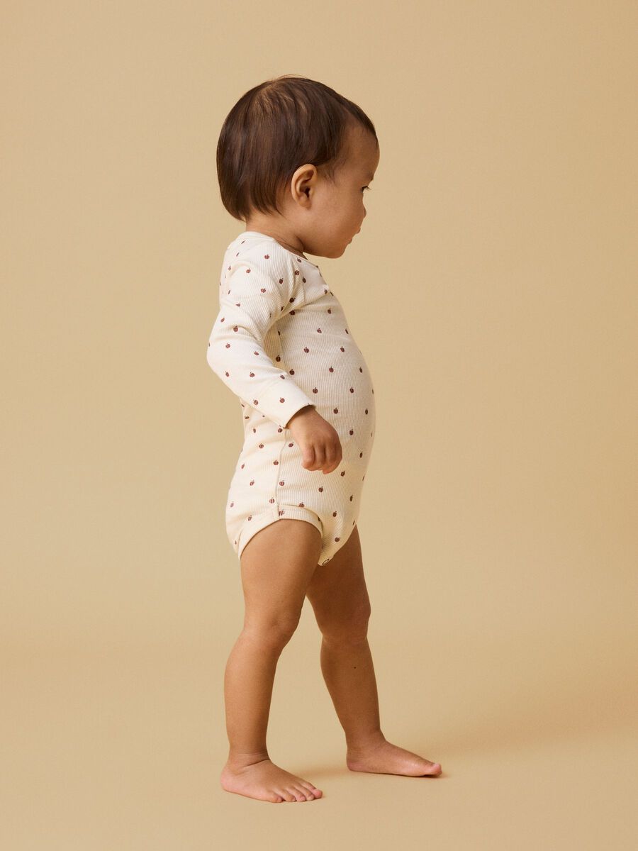 Product carousel image - PRINTED ROMPER, Turtledove | 1