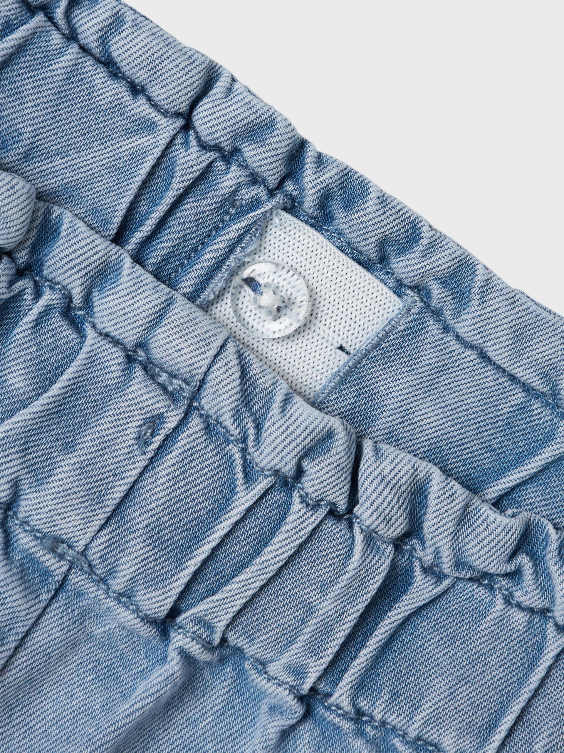 Carousel image - DENIM JEANSSHORTS, Medium Blue Denim | 3