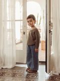 Product image thumbnail - BAGGY FIT JEANS, Medium Blue Denim | 2