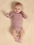 Product image thumbnail - ORGANIC COTTON ROMPER, Misty Rose | 2