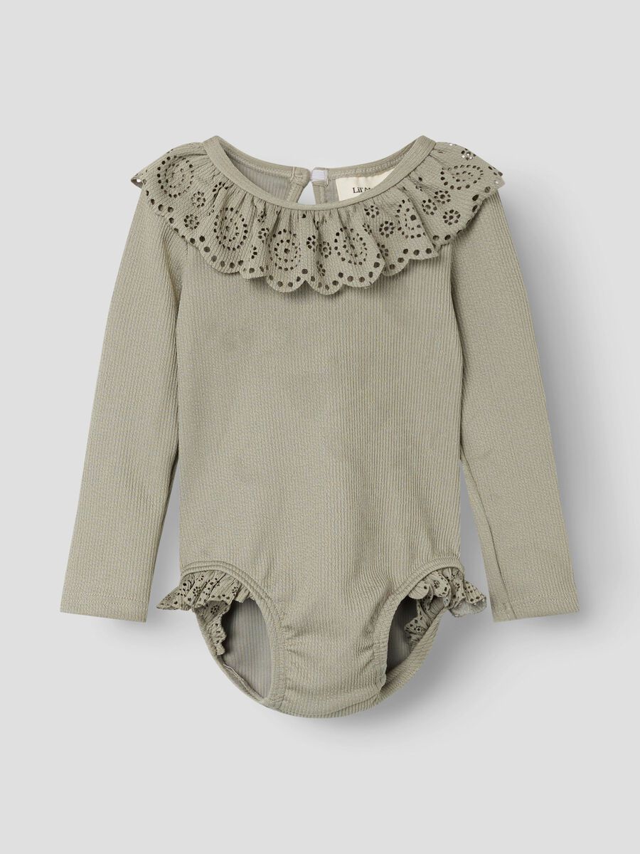 Carousel image - LONG SLEEVED SWIMSUIT, Forest Fog | 1