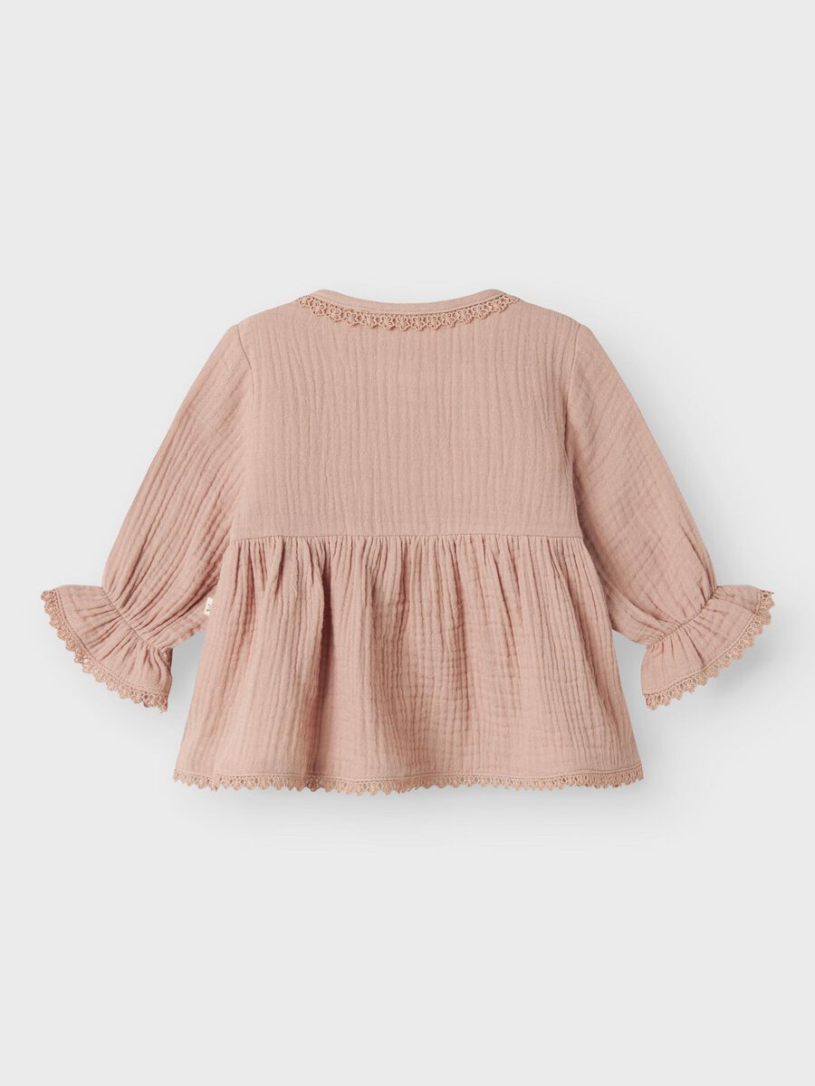 name it ORGANIC COTTON SHIRT, Misty Rose, highres - 13245330_MistyRose_002.jpg