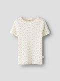 Product image thumbnail - SLIM FIT T-SHIRT, Coconut Milk | 1