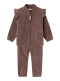 name it COLOUR BLOCK FLEECE SET, Peppercorn, highres - 13229846_Peppercorn_001.jpg