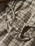 Product image thumbnail - ORGANIC COTTON DRESS, Sepia Tint | 3