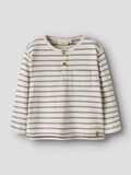 Product image thumbnail - ORGANIC COTTON LONG SLEEVED TOP, Turtledove | 1