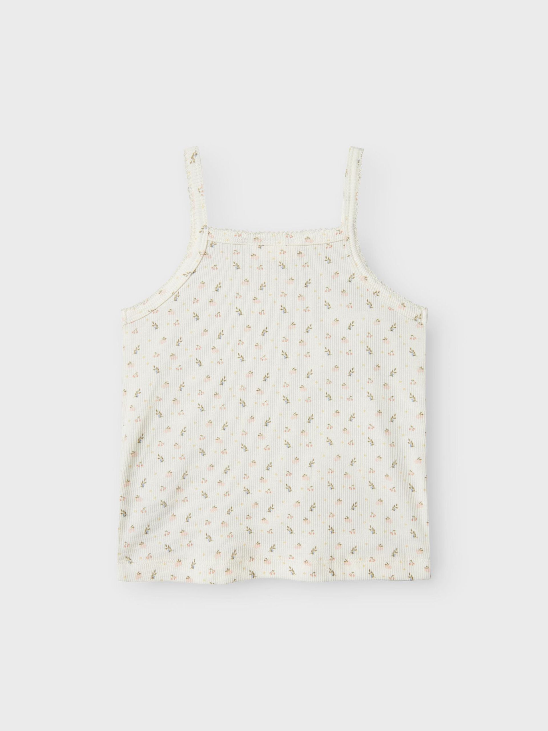 Carousel image - LOOSE FIT STRAP TOP, Coconut Milk | 3