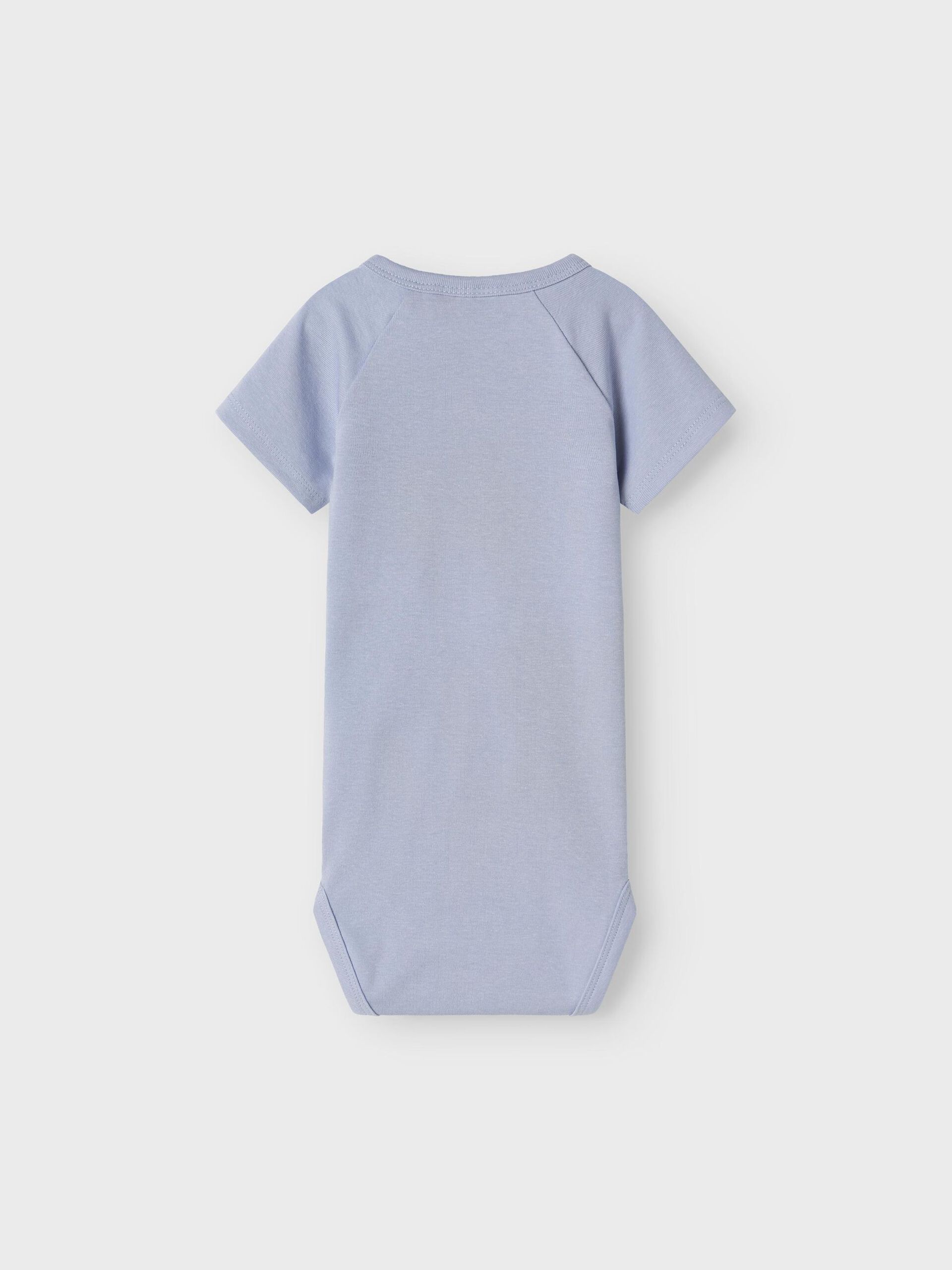 Carousel image - SHORT SLEEVED ROMPER, Zen Blue | 2