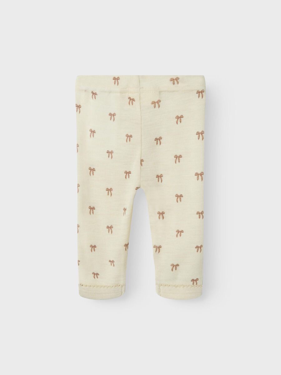 Product carousel image - SLIM FIT LEGGINGS, Turtledove | 3