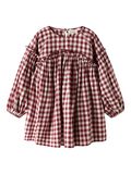 Product image thumbnail - ORGANIC COTTON DRESS, Red Dahlia | 4