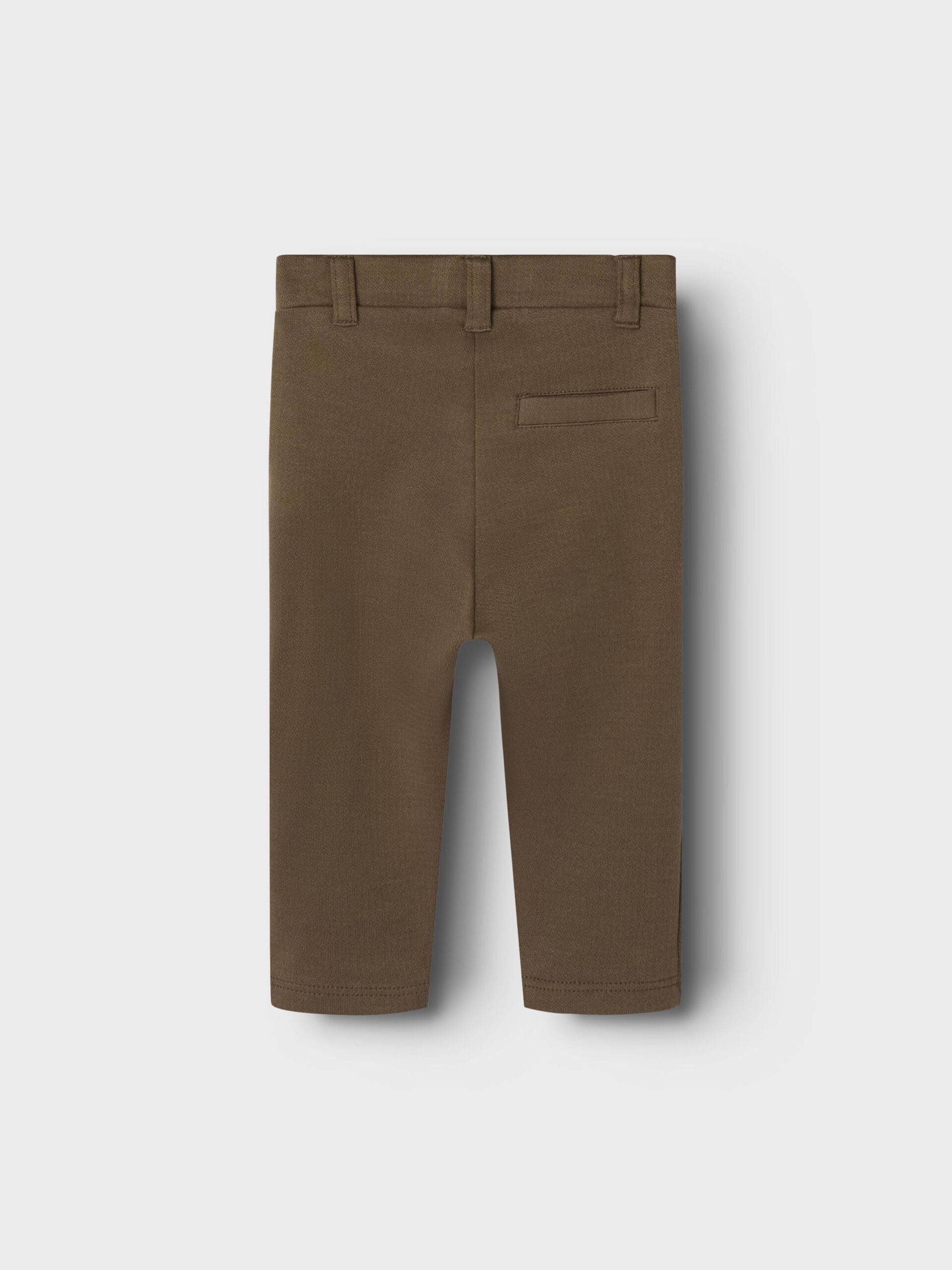 Carousel image - REGULAR FIT TROUSERS, Shitake | 2