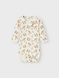 Product image thumbnail - LONG SLEEVED ROMPER, Turtledove | 1