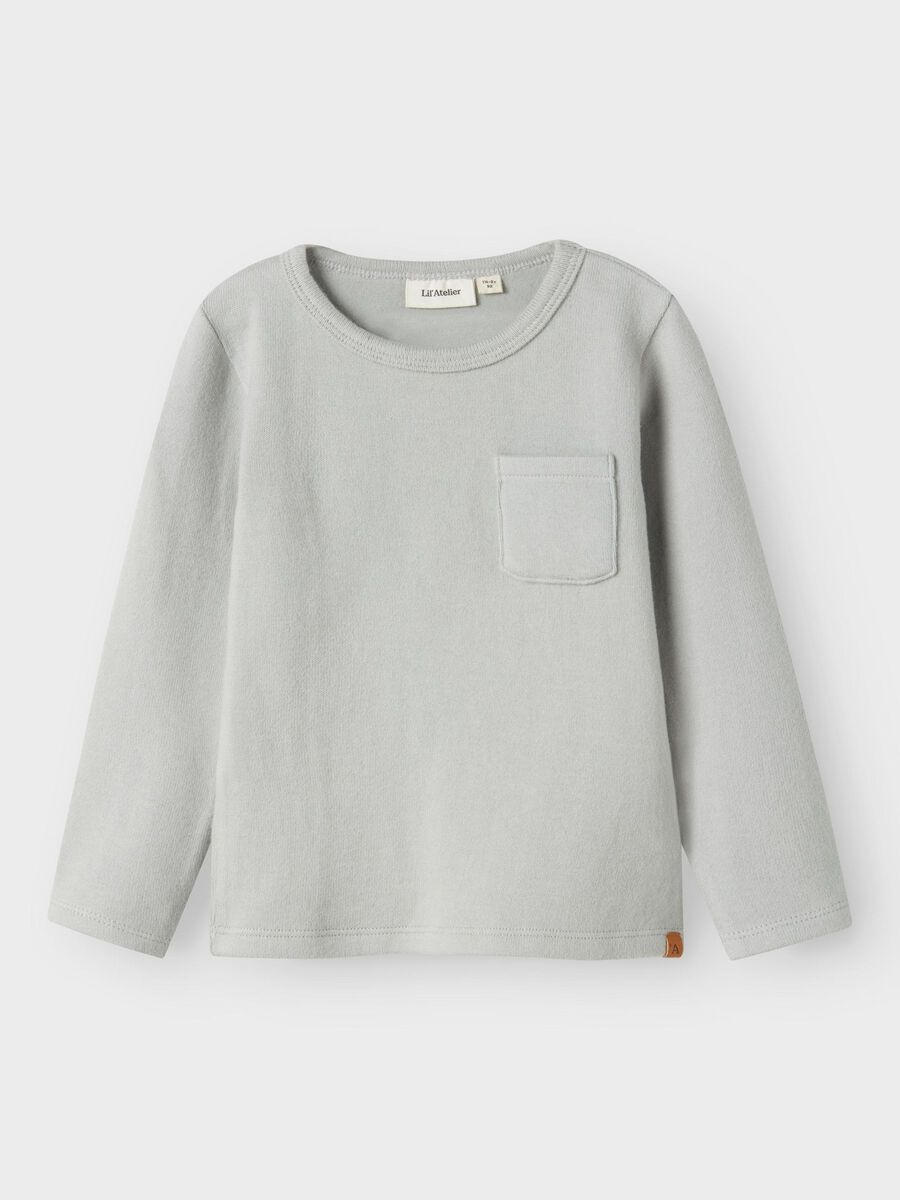 Carousel image - SLIM FIT OBERTEIL MIT LANGEN ÄRMELN, Pigeon | 1