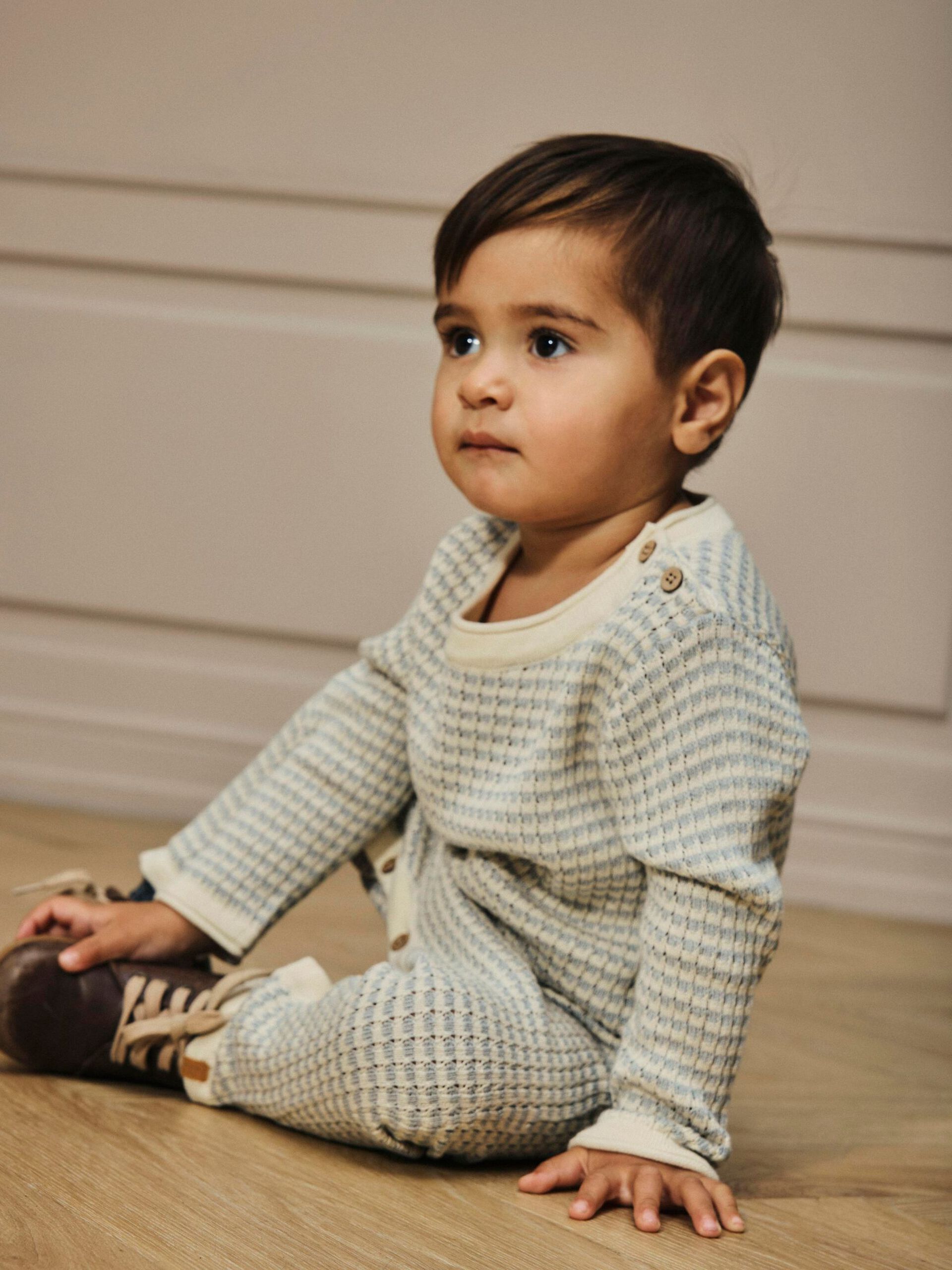 Carousel image - KNITTED BODYSUIT, Pigeon | 3