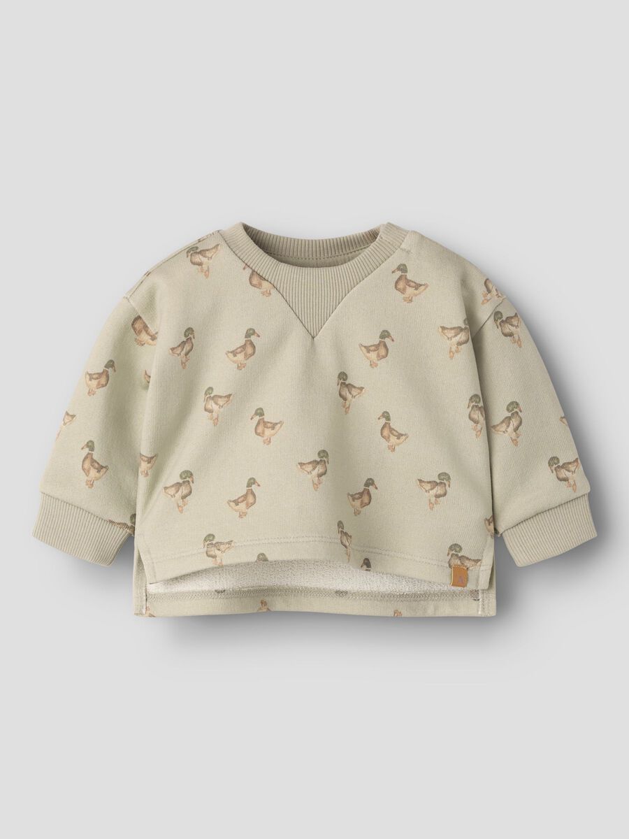 Product carousel image 2 LOOSE FIT SWEATSHIRT, Moss Gray