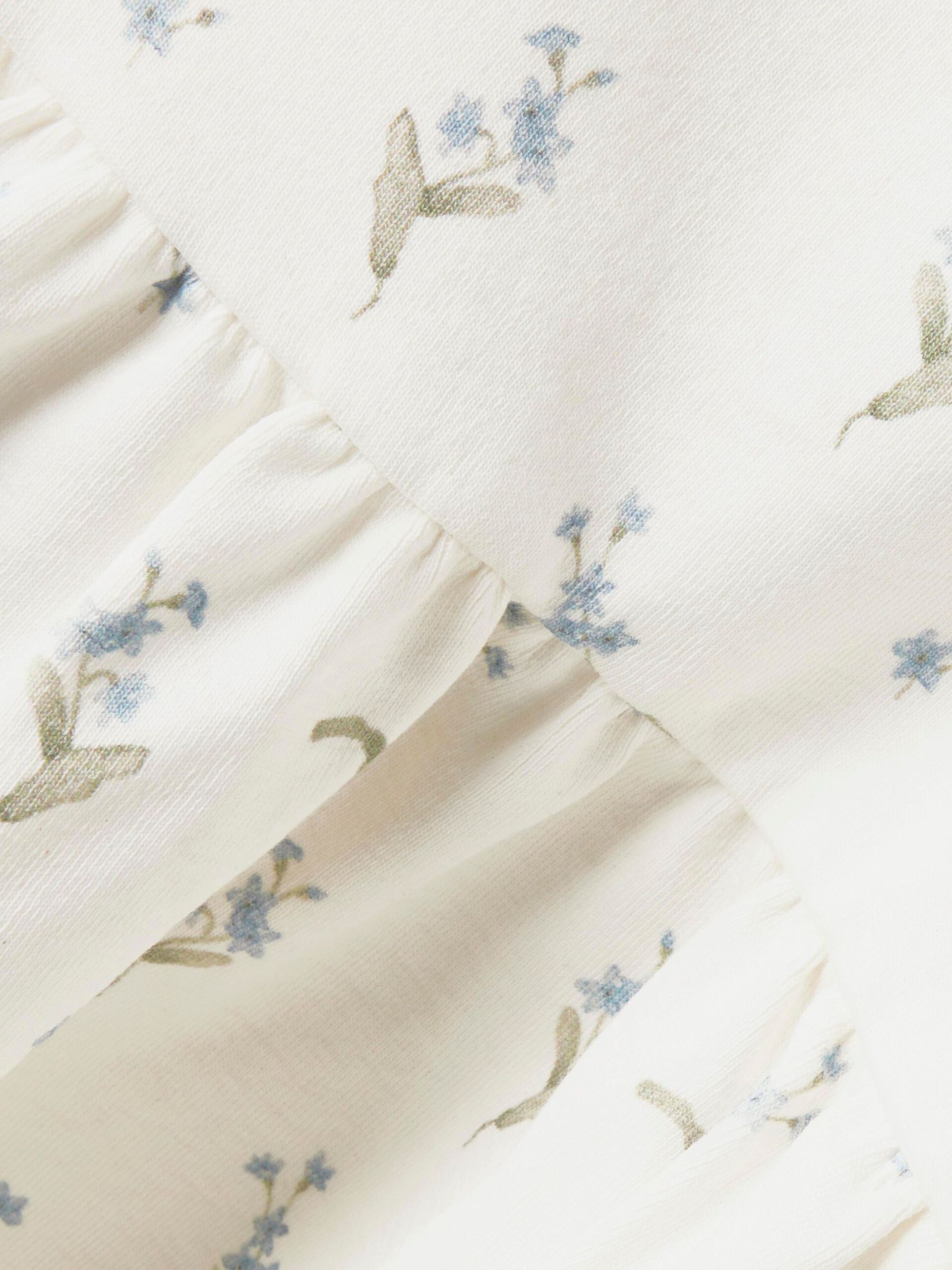 Carousel image - VIERKANTE HALS TOP MET BANDJES, Coconut Milk | 3
