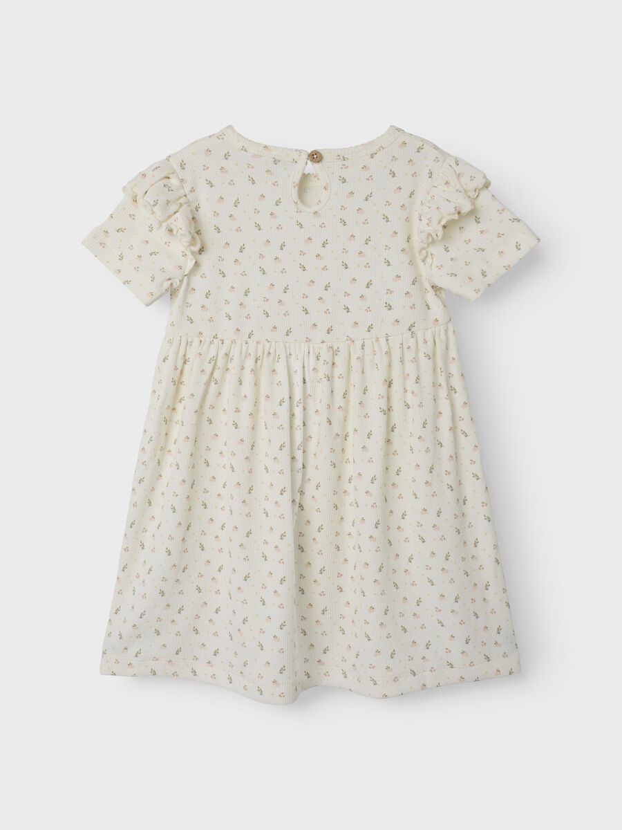 name it SHORTSLEEVED DRESS, Coconut Milk, highres - 13246940_CoconutMilk_002.jpg
