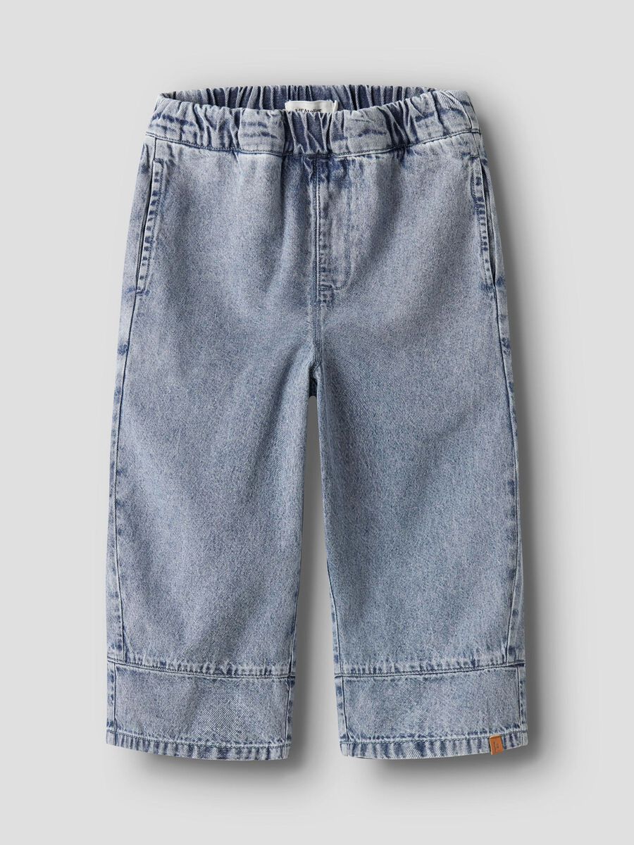 Product carousel image - SZEROKA NOGAWKA JEANSY, Medium Blue Denim | 2