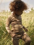 Product image thumbnail - MERINO WOOL LEGGINGS, Tigers Eye | 2