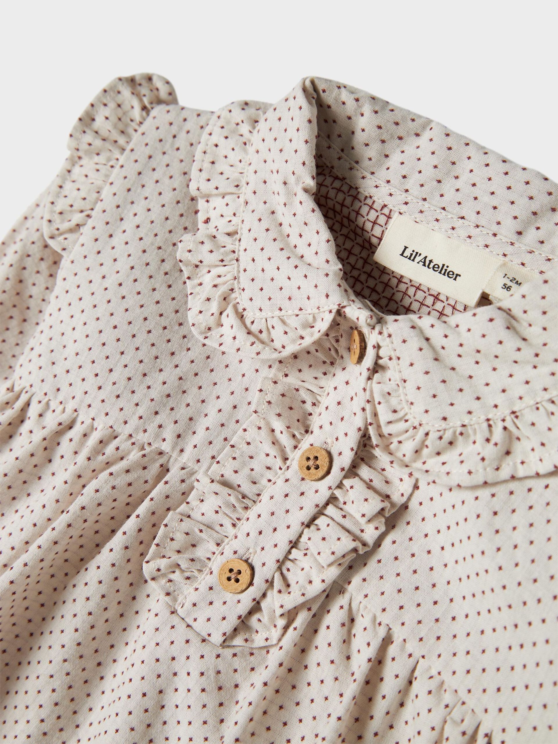 Carousel image - ROMPER DRESS, Pastel Parchment | 4