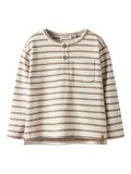 Product image thumbnail - ORGANIC COTTON LONG SLEEVED TOP, Turtledove | 5