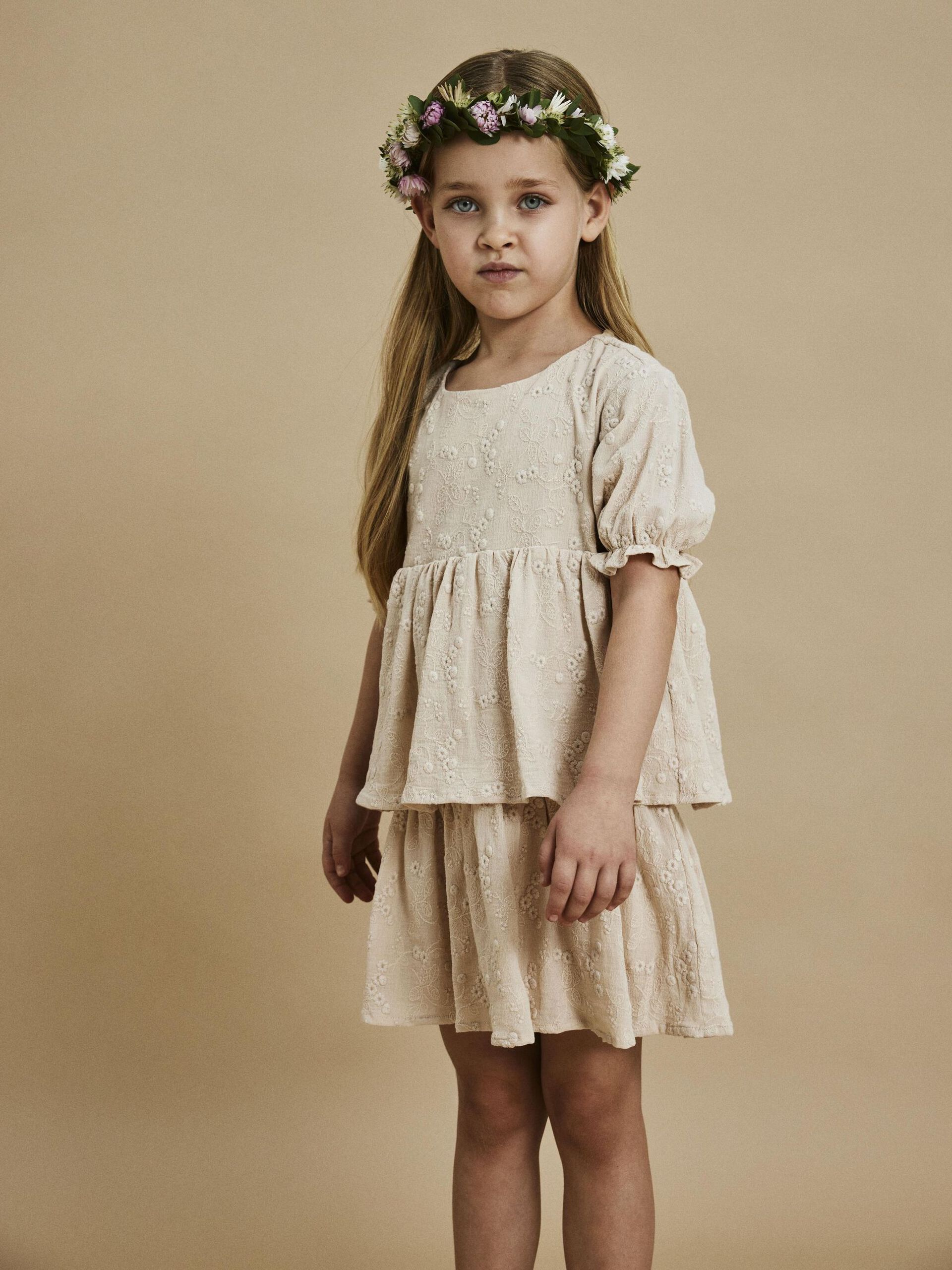 Carousel image - LOOSE FIT DRESS, Sandshell | 2