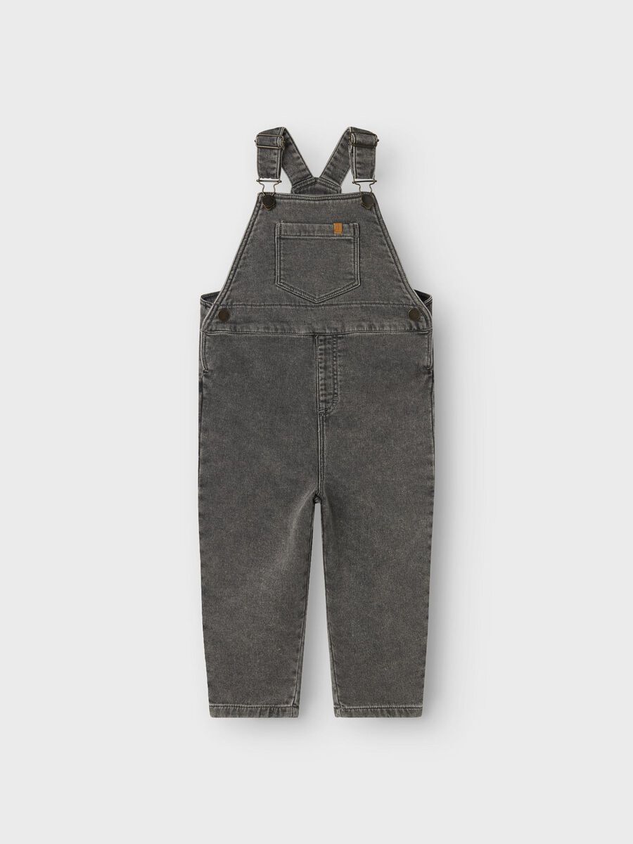 Product carousel image - SALOPETTE, Medium Grey Denim | 2