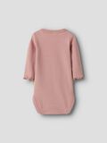 Product image thumbnail - ORGANIC COTTON ROMPER, Misty Rose | 4
