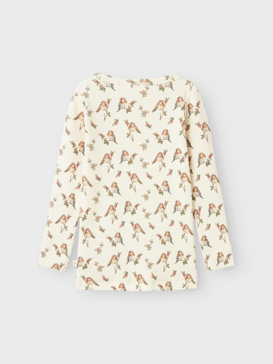 name it SLIM FIT LONG SLEEVED TOP, Turtledove, highres - 13236734_Turtledove_002.jpg