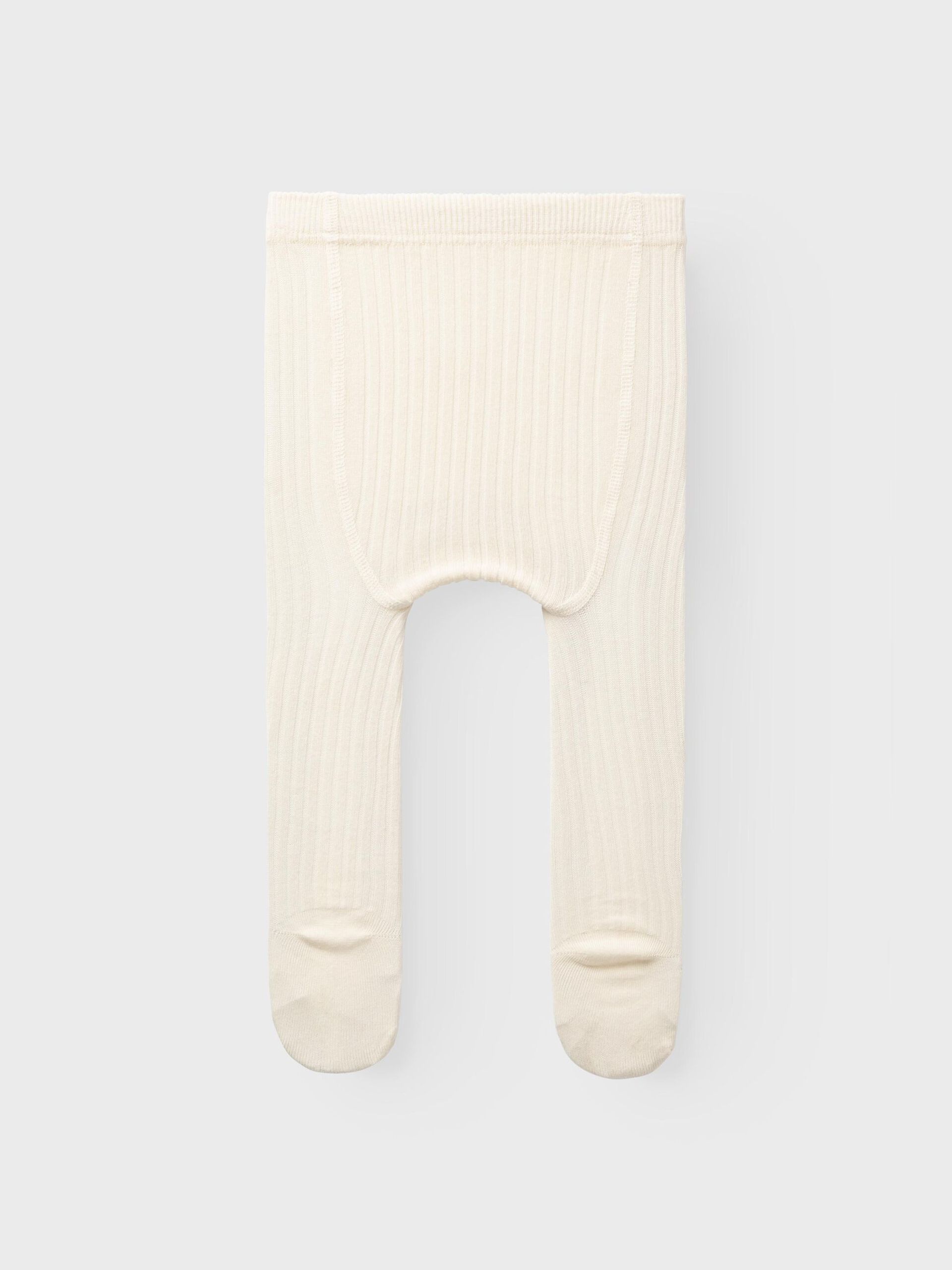 Carousel image - RIB KNIT PANTYHOSE, Turtledove | 2