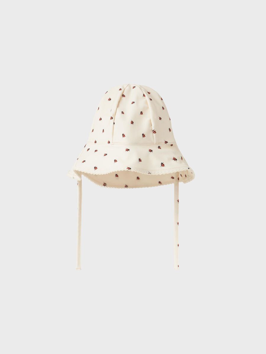 Carousel image - PRINTED SUN HAT, Whitecap Gray | 1