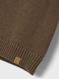 name it LOOSE FIT GEBREID GILET, Shitake, highres - 13240529_Shitake_005.jpg