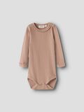 Product image thumbnail - LONG SLEEVED ROMPER, Roebuck | 1