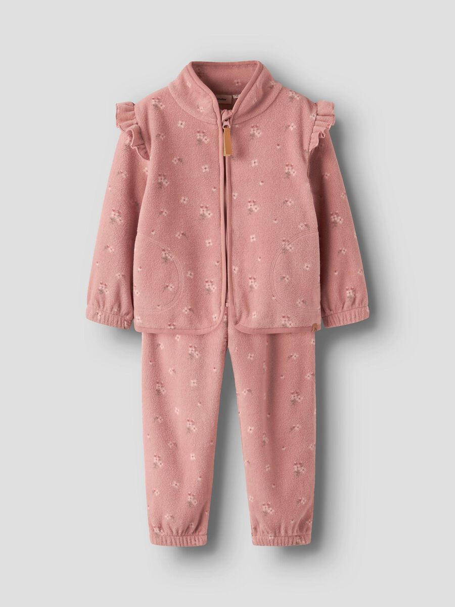 Carousel image - AVEC BRODERIE ENSEMBLE EN POLAIRE, Misty Rose | 1
