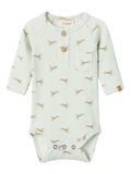 Product image thumbnail - LONG SLEEVED ROMPER, Murmur | 4