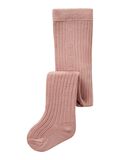 Product image thumbnail - RIB KNIT PANTYHOSE, Misty Rose | 4