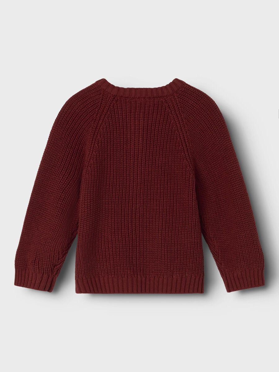 name it EN COTON BIOLOGIQUE CARDIGAN EN MAILLE, Spiced Apple, highres - 13244168_SpicedApple_002.jpg