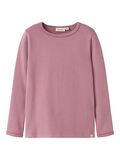 Product image thumbnail - ORGANIC COTTON LONG SLEEVED TOP, Nostalgia Rose | 4