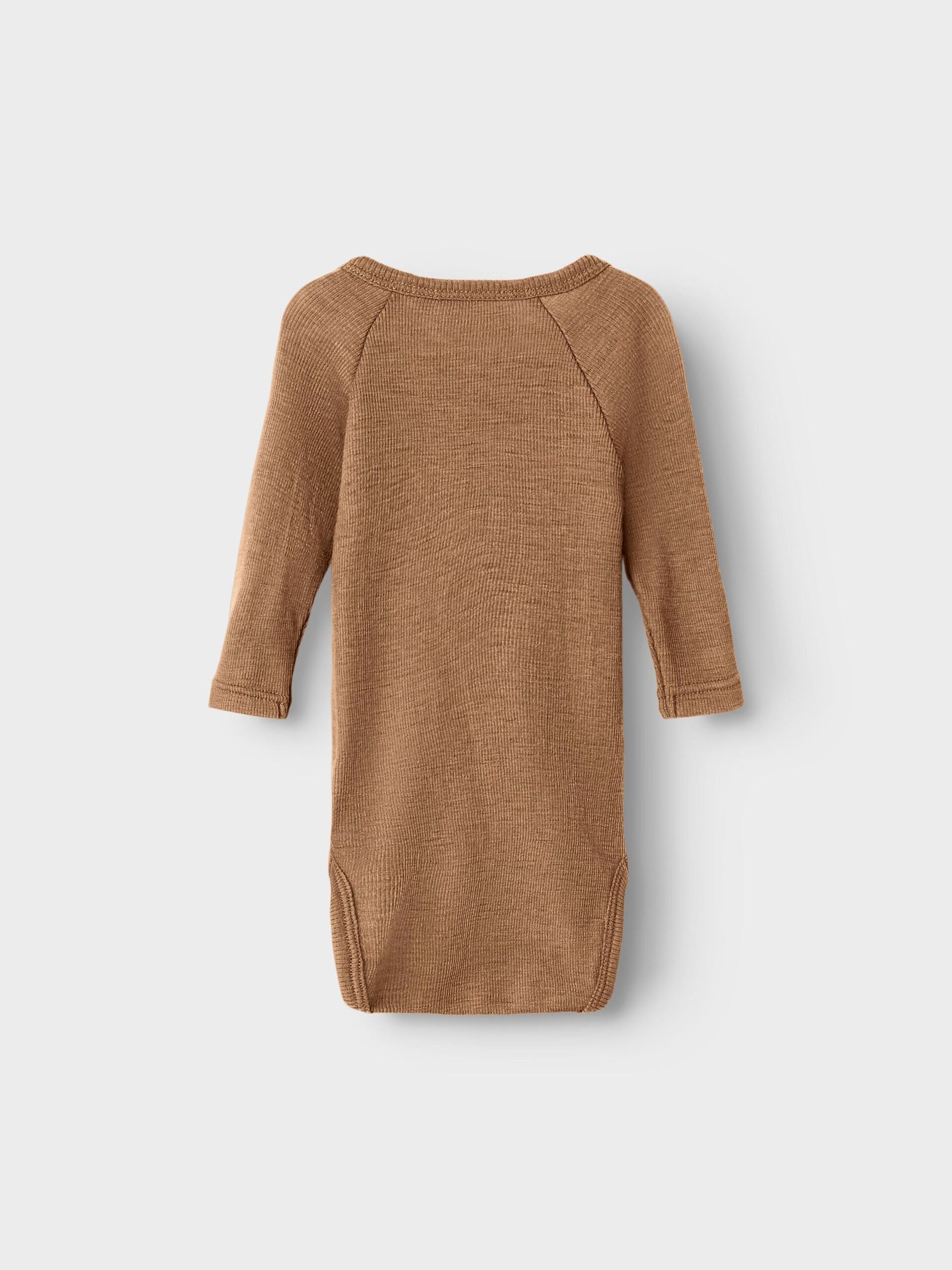 Carousel image - MERINO WOOL ROMPER, Tigers Eye | 2